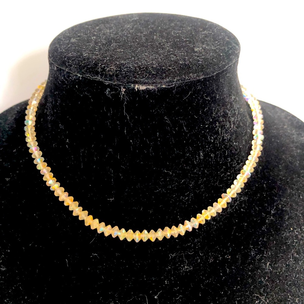 Vintage crystal necklace